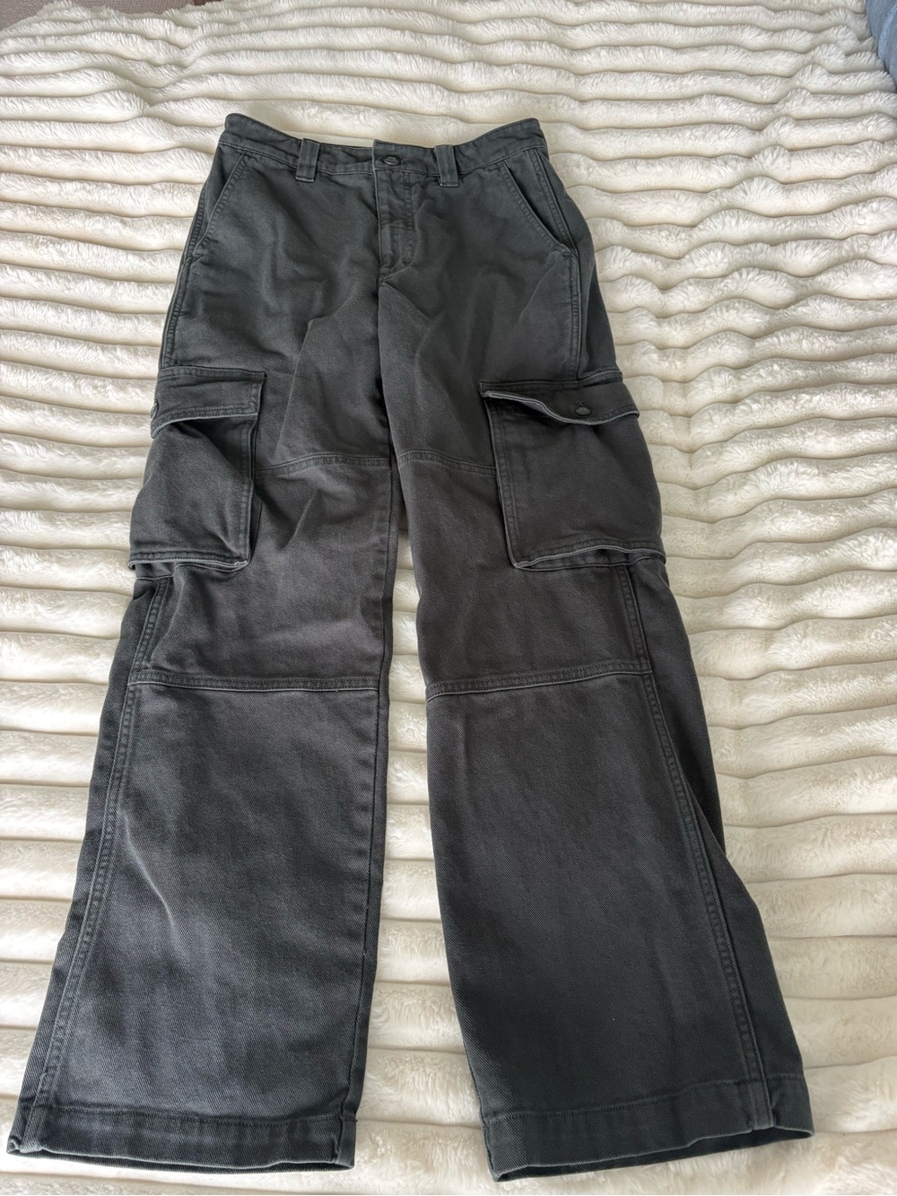 Tna women’s grey Cargo Pants - Durable Workwear Style